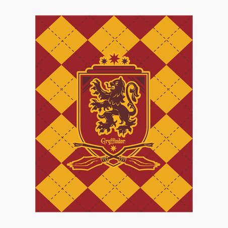 Harry Potter Toile imprimée GRYFFINDOR 40 x 50 cm