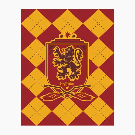 Harry Potter Toile imprimée GRYFFINDOR 40 x 50 cm