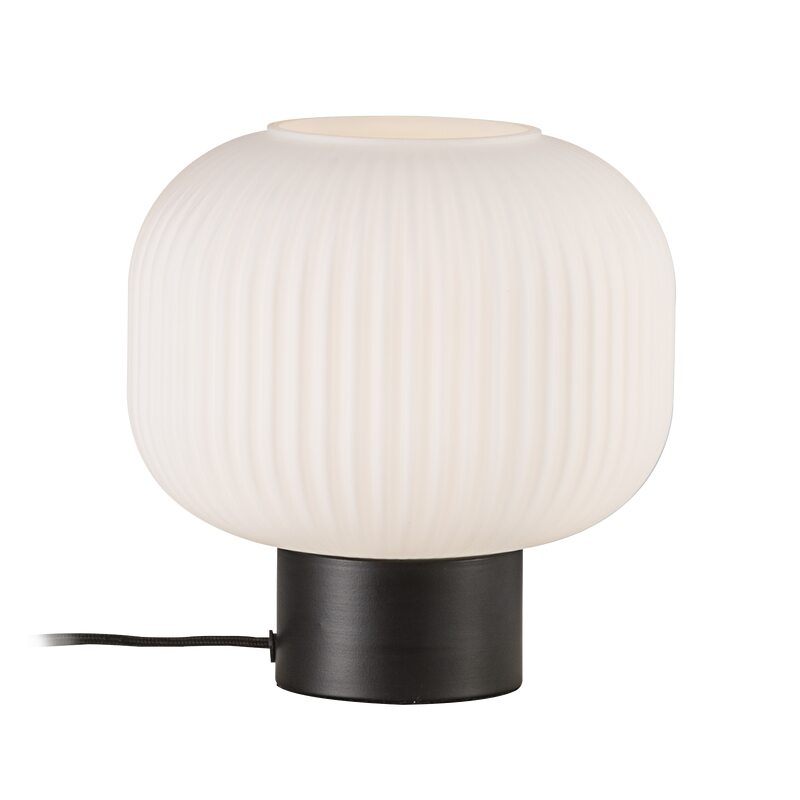 Lampe à poser MILFORD coloris blanc 20 x 20 cm