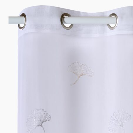 Voilage ICHO coloris garance 140 x 260 cm