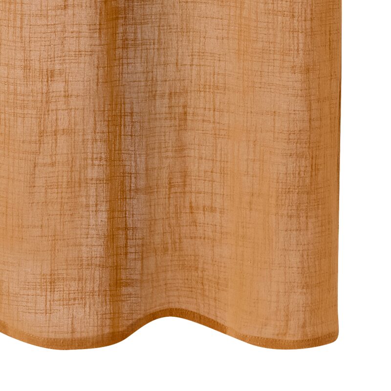 Rideau BELLONA coloris safran 135 x 260 cm