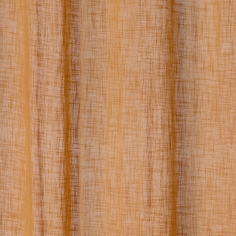 Rideau BELLONA coloris safran 135 x 260 cm