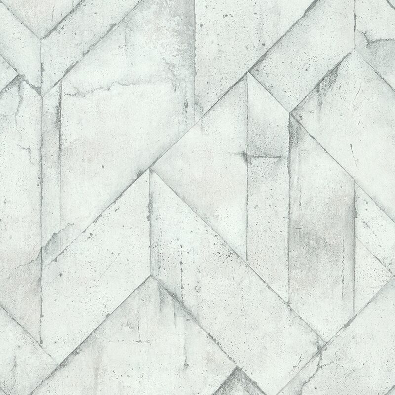 Papier peint intissé TYRON coloris gris perle