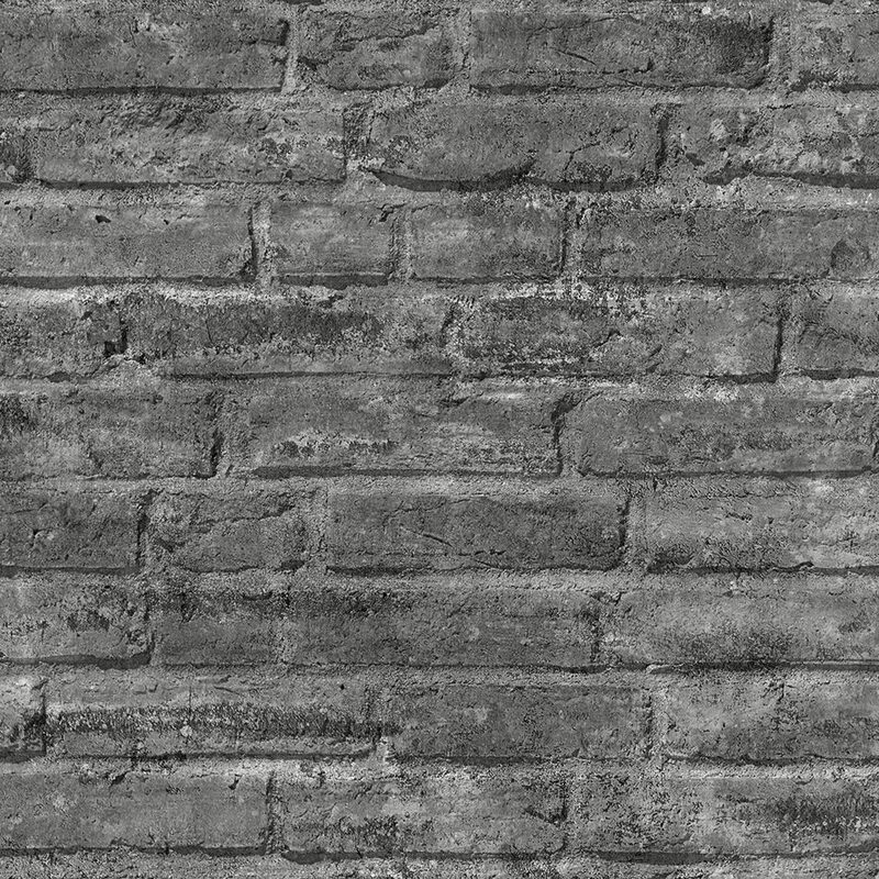 Papier peint intissé BRADFORD coloris gris béton