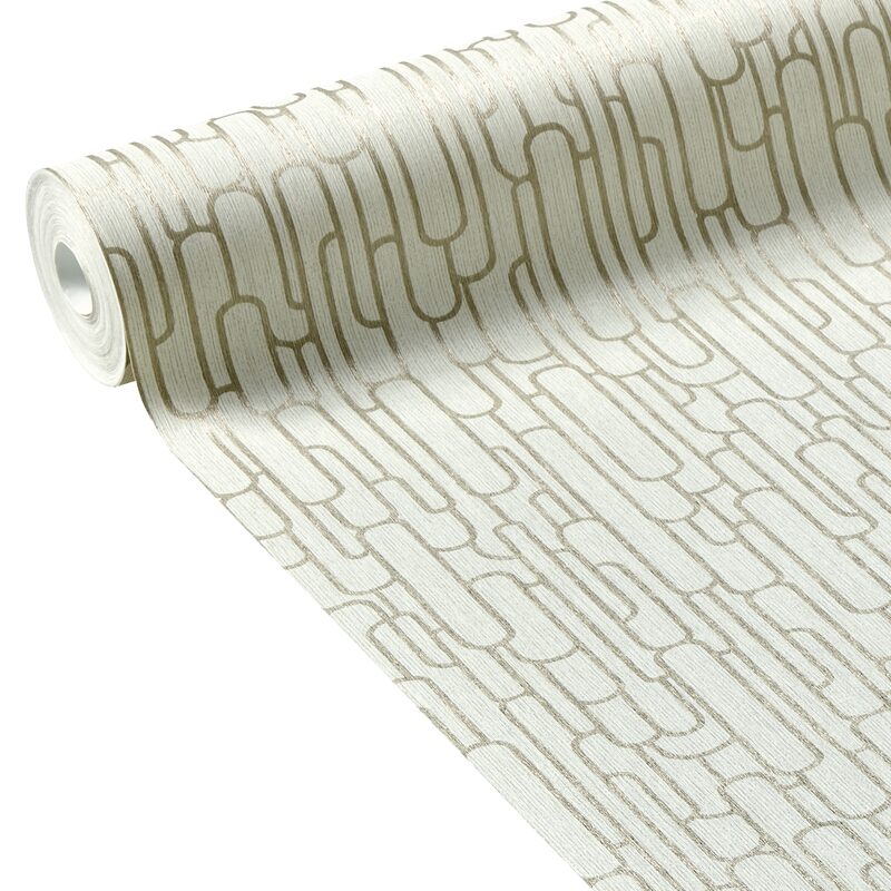 Papier peint intissé ORFEO coloris blanc