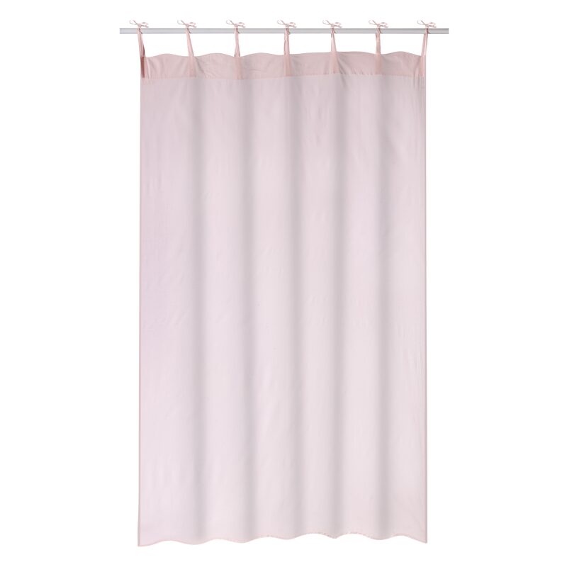 Voilage COTTI coloris rose blush 140 x 240 cm