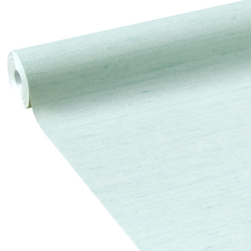Papier peint intissé OKINAWA coloris bleu aqua