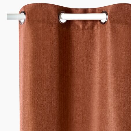 Rideau AMSTERDAM coloris caramel 145 x 240 cm