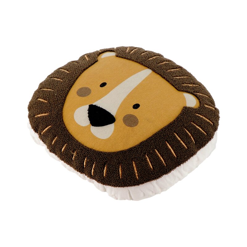 Coussin RAJA coloris marron 30 cm
