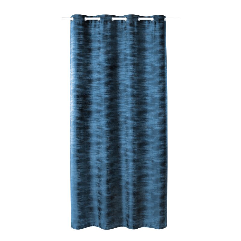 Rideau MATSY coloris bleu 140 x 260 cm