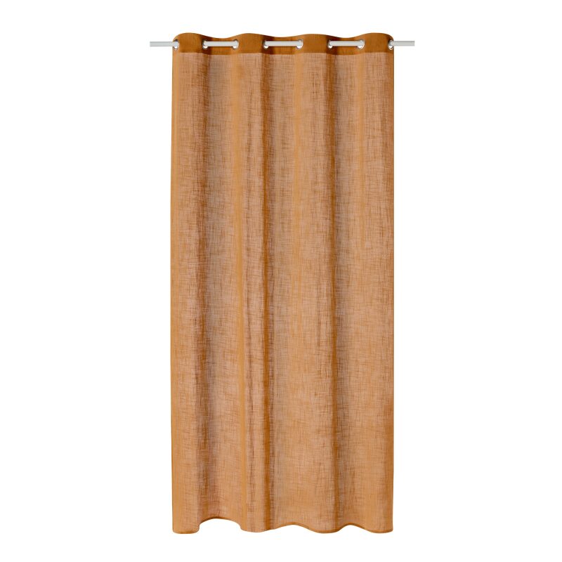 Rideau BELLONA coloris safran 135 x 260 cm