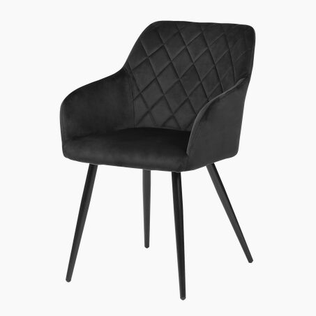 4MURS Fauteuil KIRA coloris noir