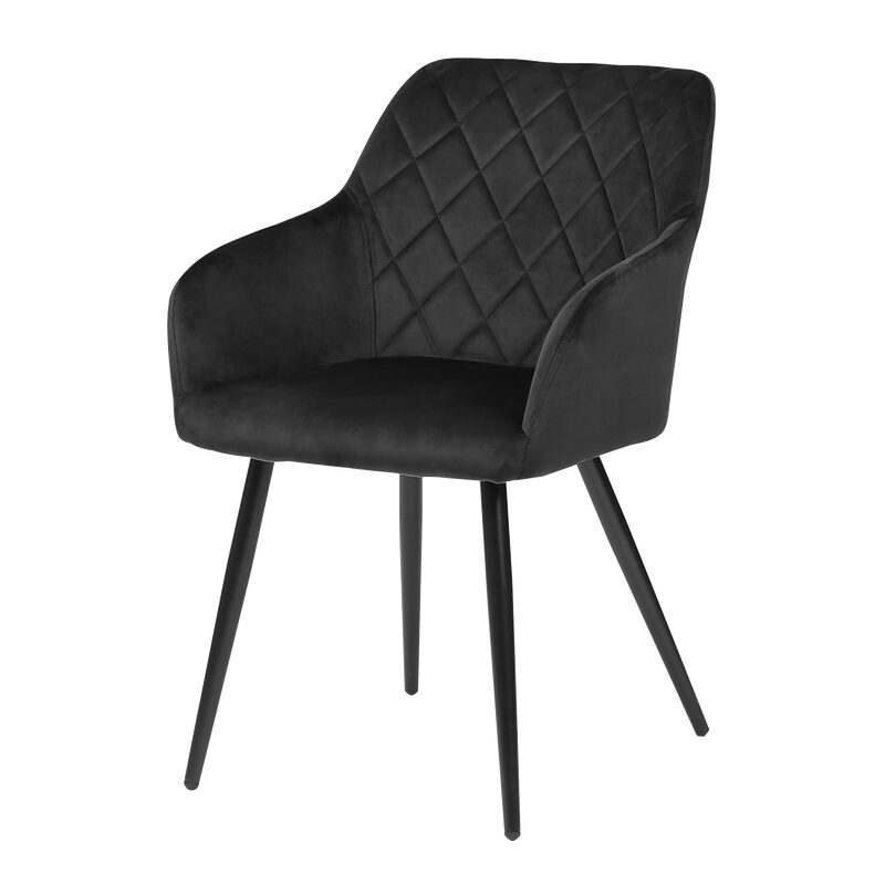 Fauteuil KIRA coloris noir