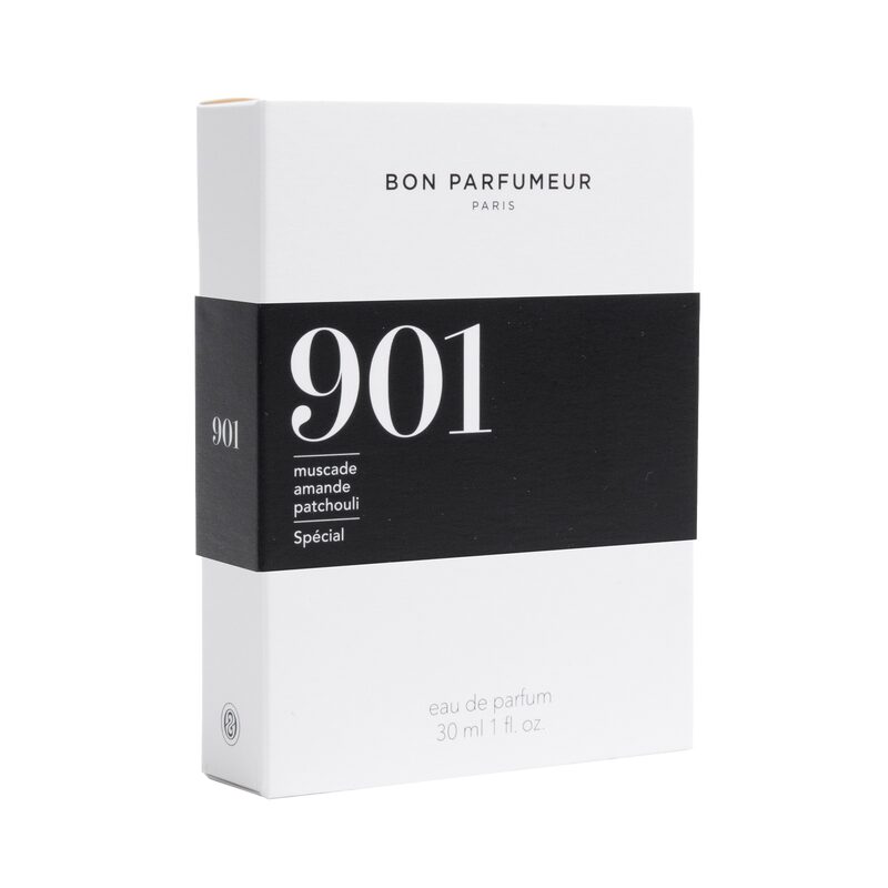 Parfum 901 muscade, amande, patchouli