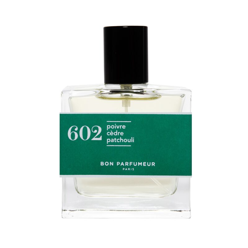 Parfum 602 poivre, cèdre, patchouli