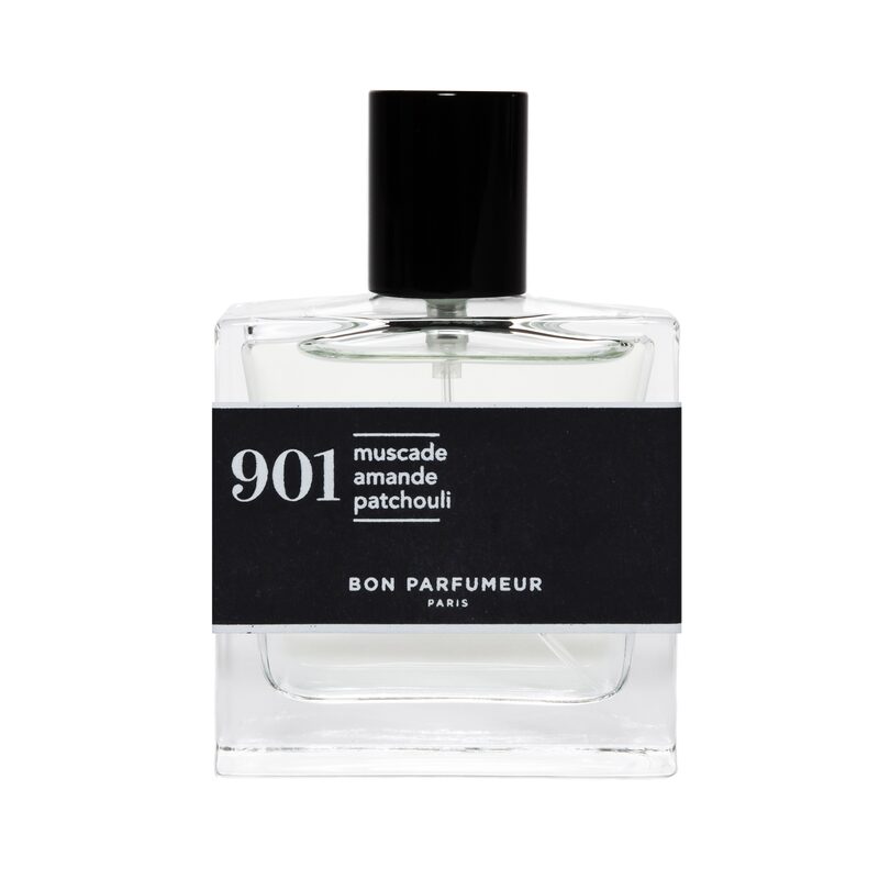 Parfum 901 muscade, amande, patchouli