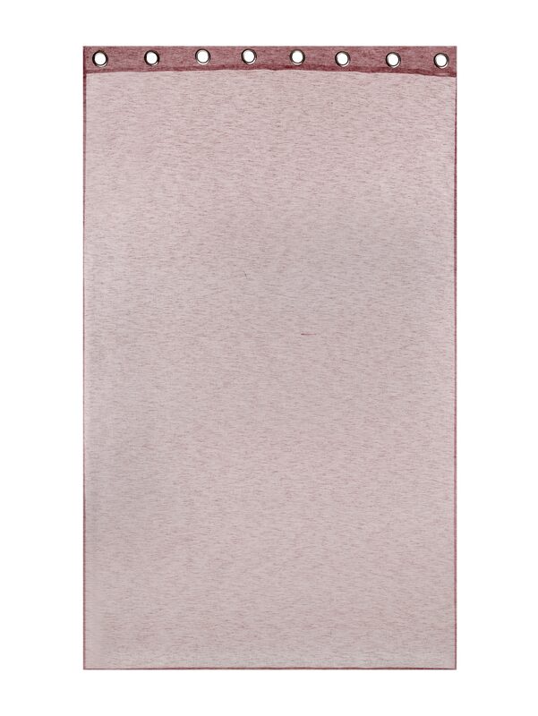 Voilage CASA coloris poterie 140 x 240 cm