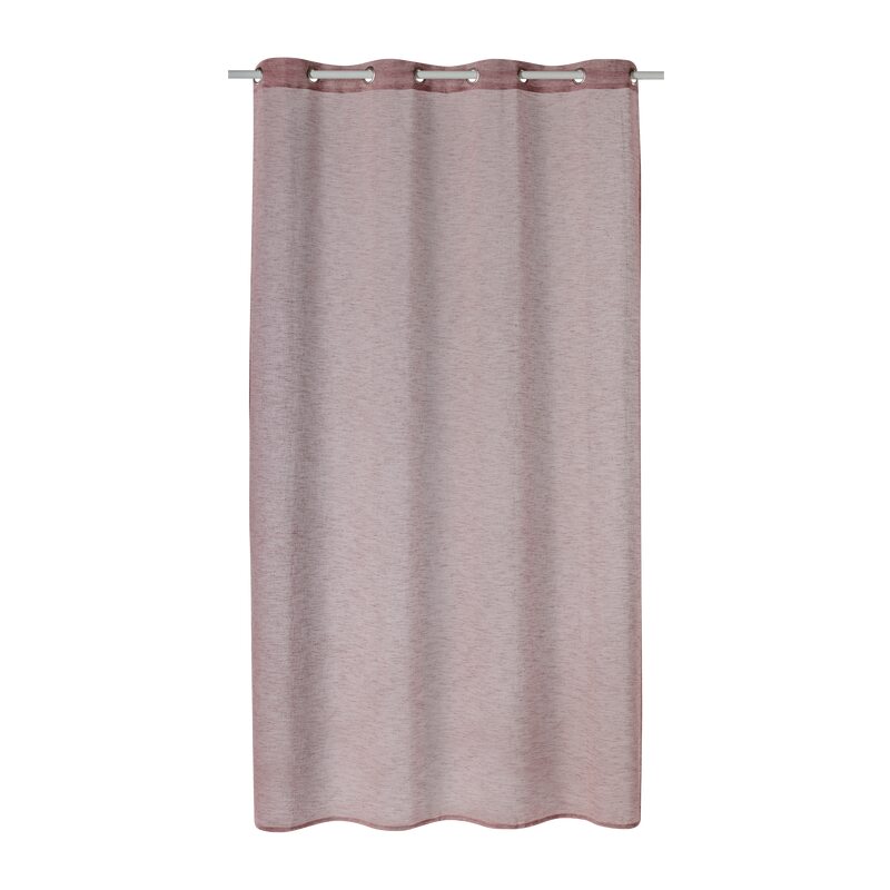Voilage CASA coloris poterie 140 x 240 cm