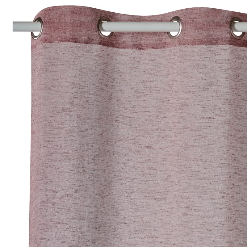 Voilage CASA coloris poterie 140 x 240 cm