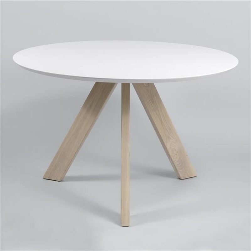 Table de salle à manger ASKIM coloris blanc