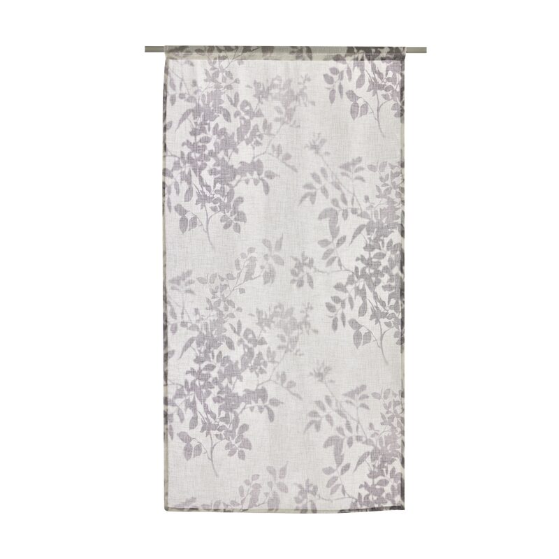 Vitrage OMBRE coloris gris 60 x 120 cm