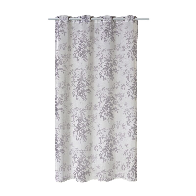 Voilage OMBRE coloris gris 140 x 240 cm