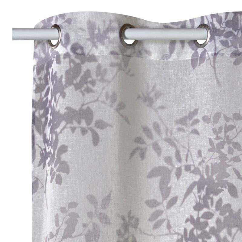 Voilage OMBRE coloris gris 140 x 240 cm