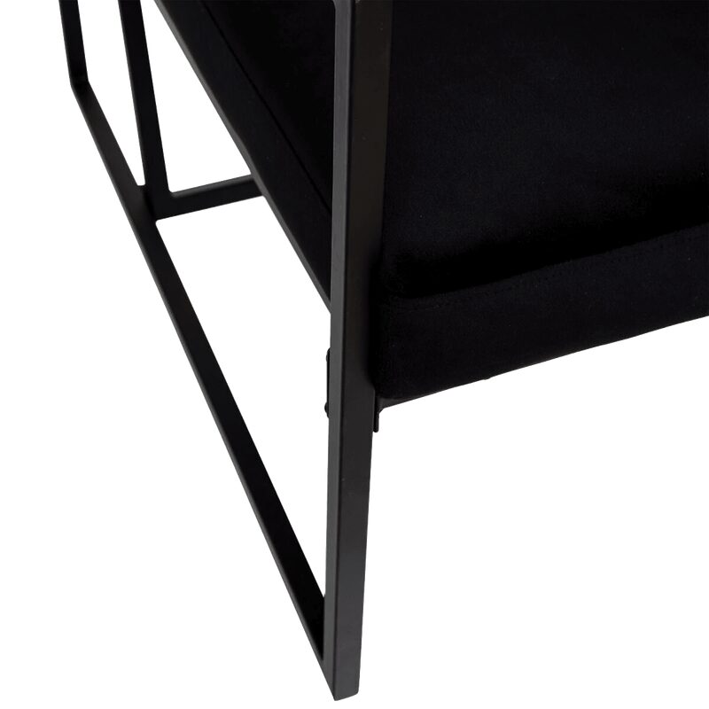 Fauteuil JOHN coloris noir