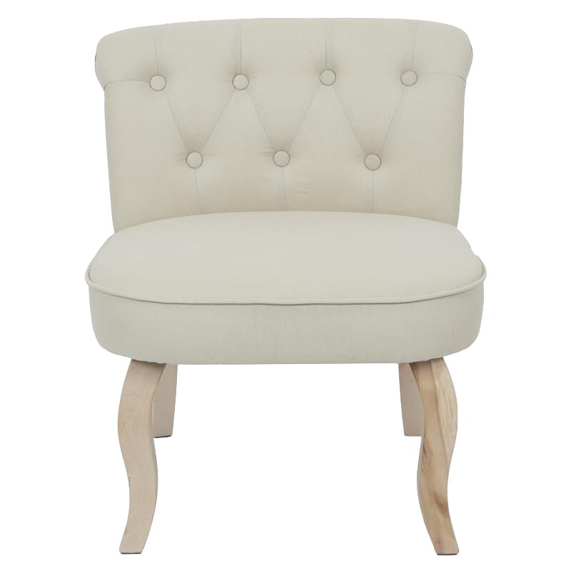 Fauteuil LORETTE coloris beige