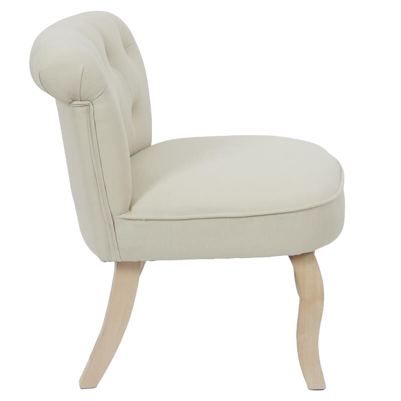 Fauteuil LORETTE coloris beige