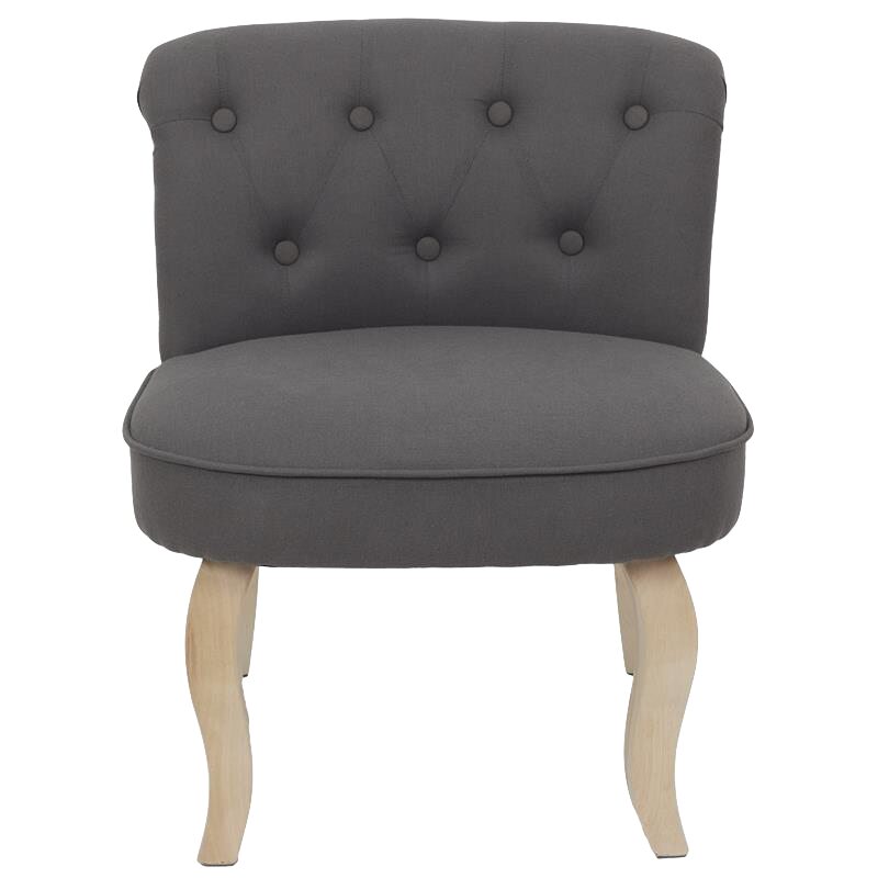 Fauteuil LORETTE coloris gris foncé
