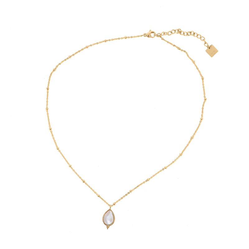 Collier AQUILA NACRE coloris nacré