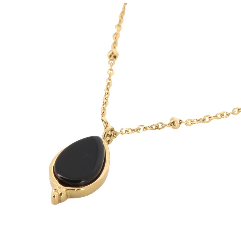 Collier AQUILA ONYX coloris onyx