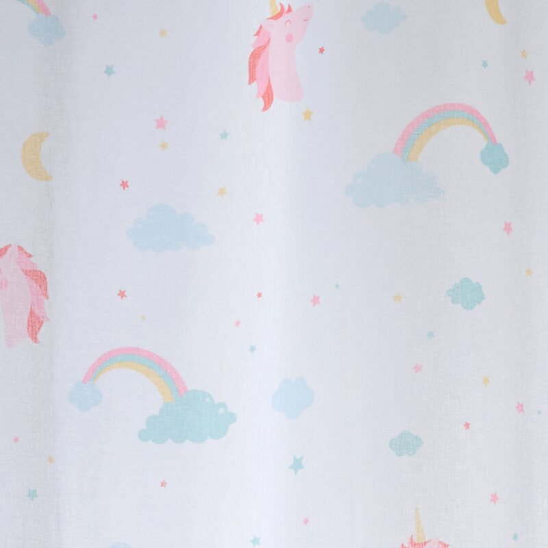 Voilage LICORNE coloris multicolore 140 x 240 cm