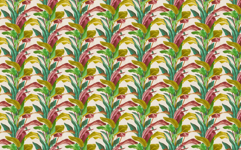 Papier peint intissé BARCELONA JUNGLA X METROPOLITAN STORIES coloris multicolore