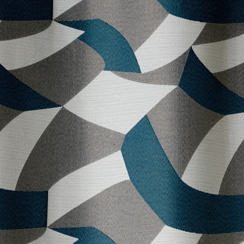 Rideau RUBA coloris bleu 140 x 260 cm