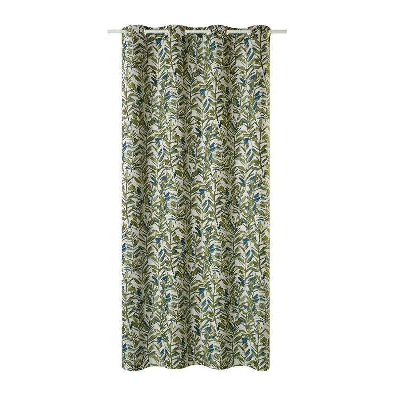 Rideau SABIA coloris olive 140 x 260 cm