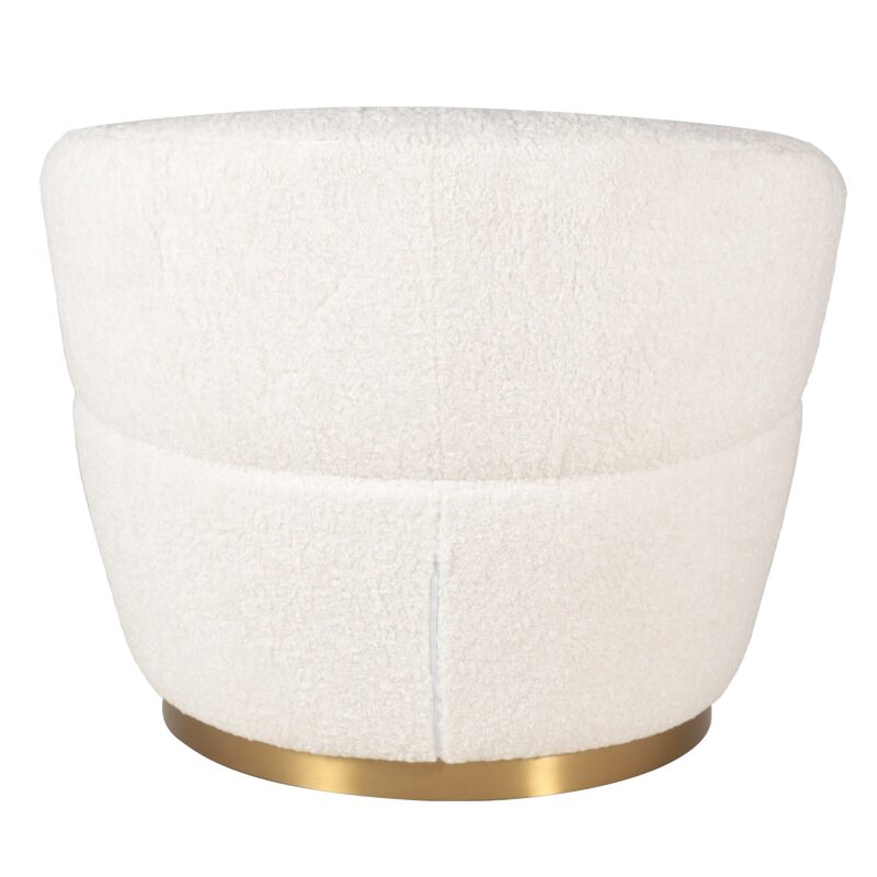 Fauteuil MILO coloris crème