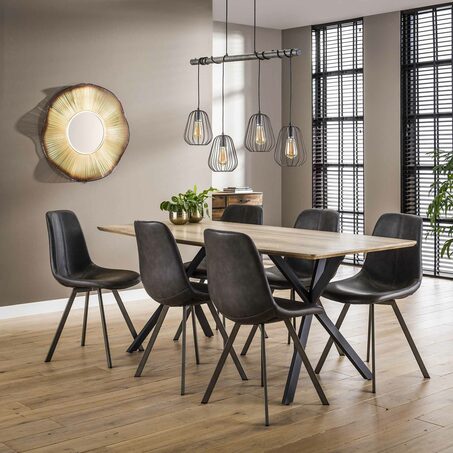 Chaise ZIGGY coloris noir