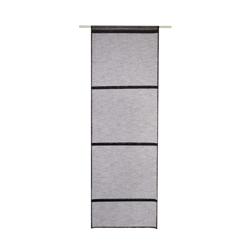 Store bateau CANOA coloris anthracite 60 x 180 cm