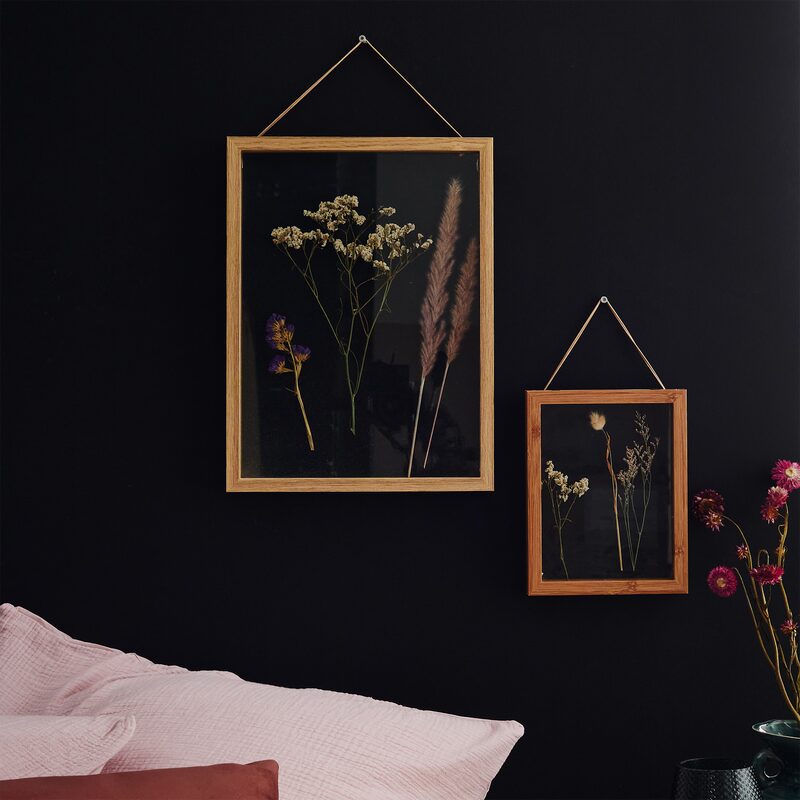 Décoration à suspendre ALINA coloris bois