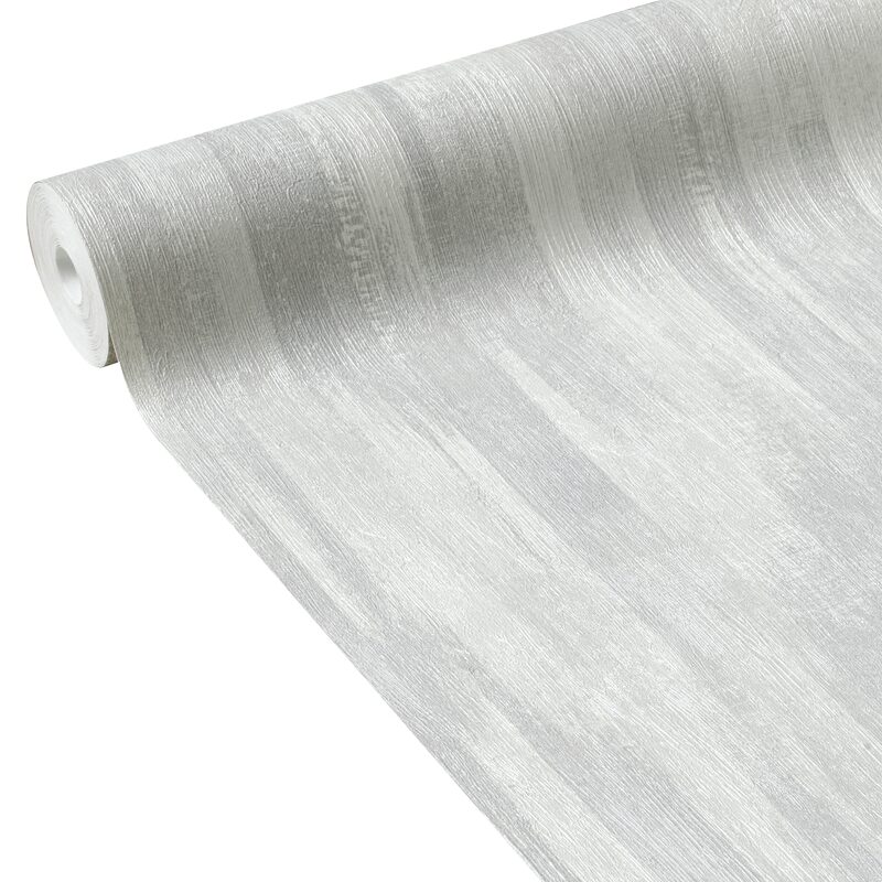Papier peint intissé BAYLEY coloris gris perle