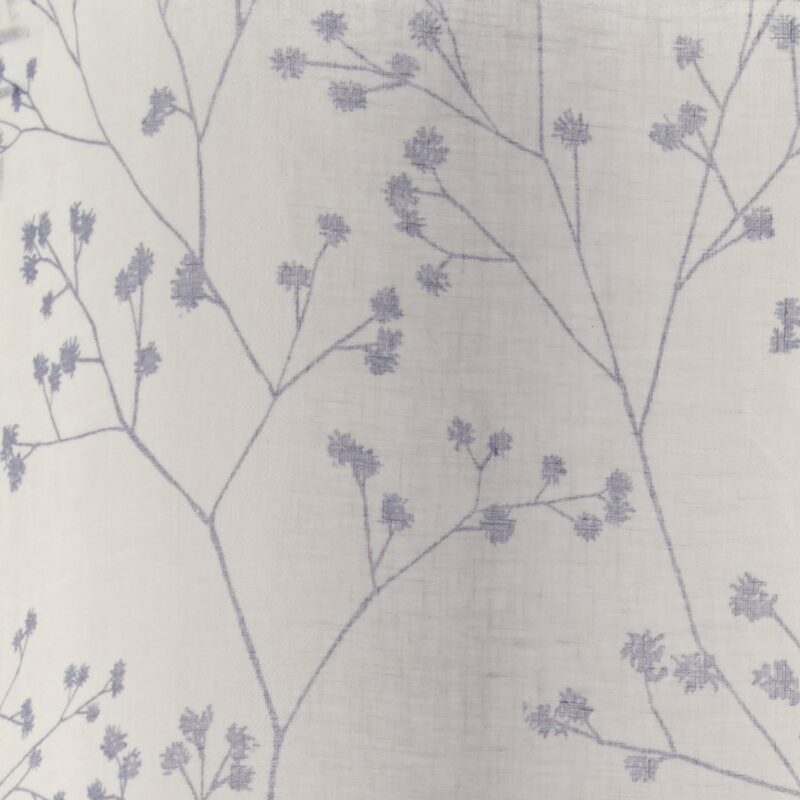 Voilage Lin KALAE coloris indigo 140 x 260 cm