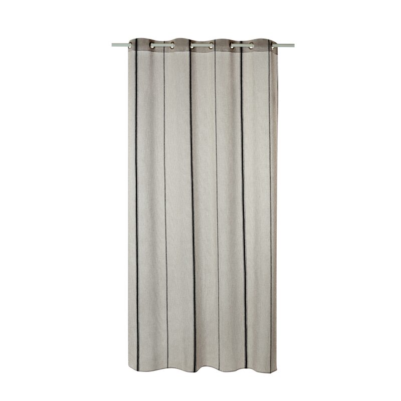 Voilage NAIROBI coloris lin 140 x 260 cm