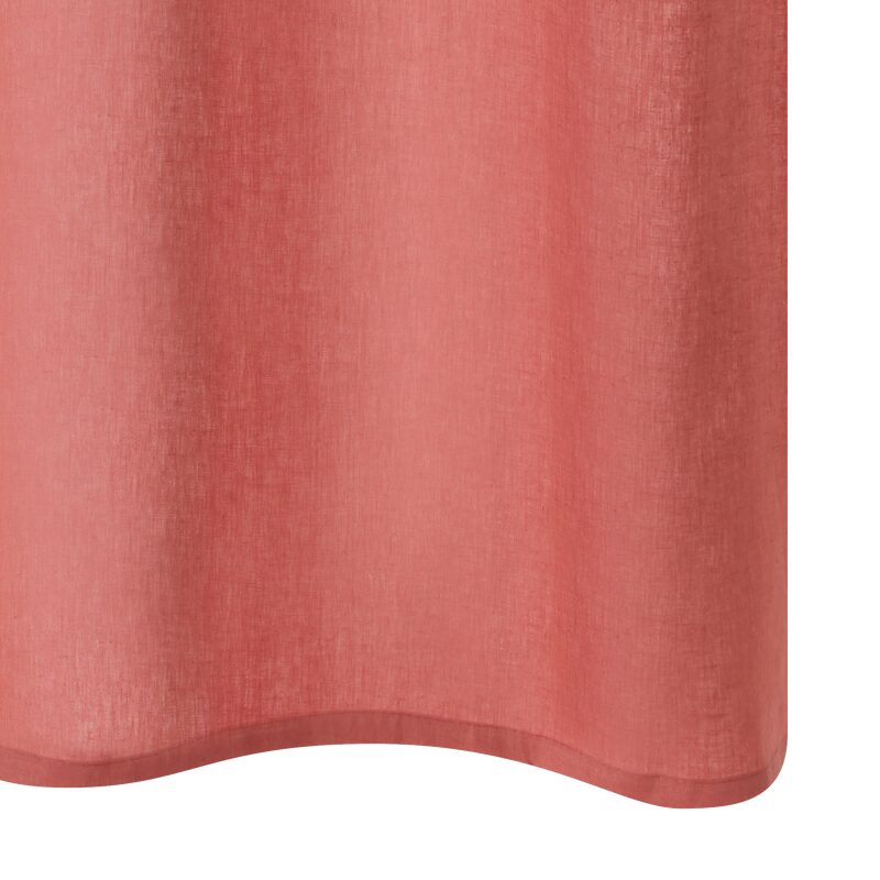Rideau Lin LINNEO coloris rose des sables 140 x 280 cm