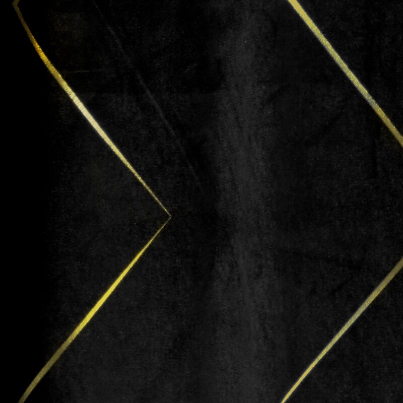 Rideau LUBA coloris noir 140 x 260 cm