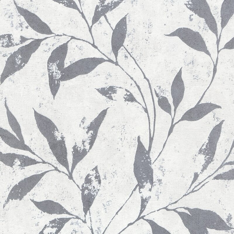 Papier peint intissé MARIALYS coloris blanc
