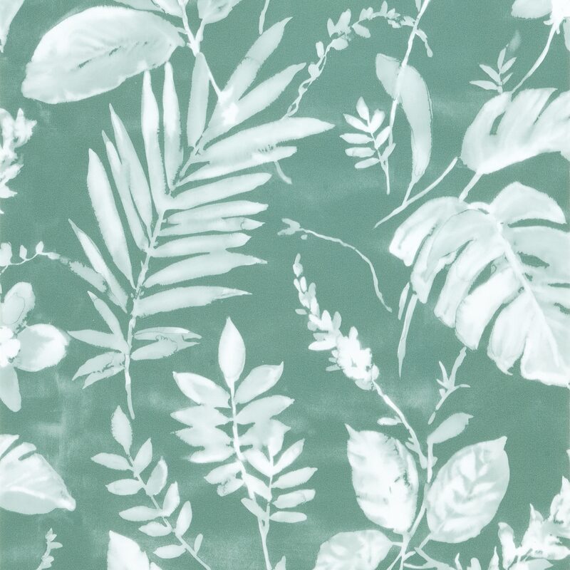 Papier peint intissé CARIENA coloris vert de gris