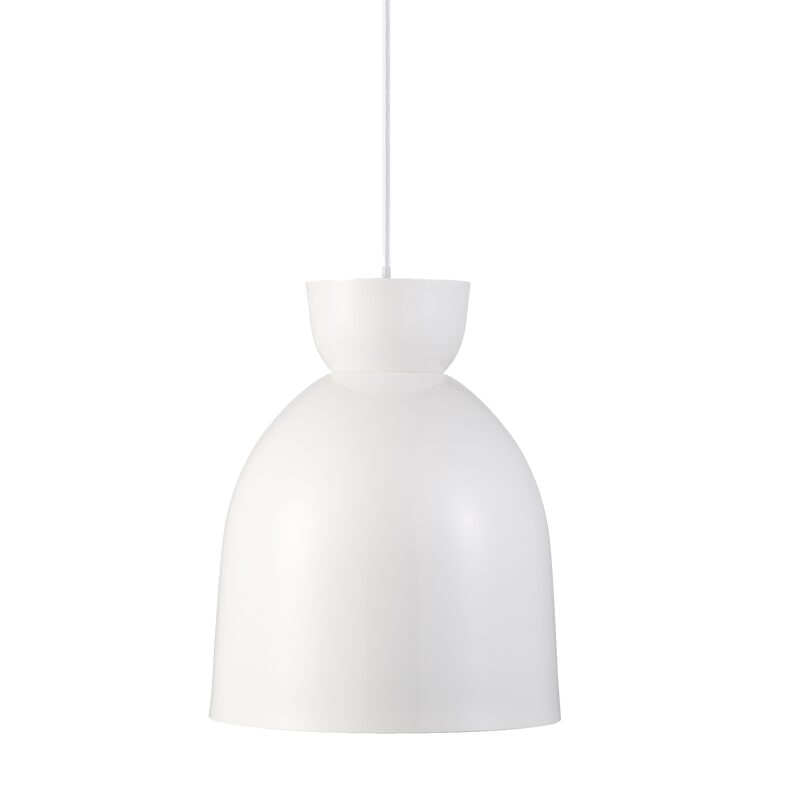 Suspension CIRCUS coloris blanc 26,5 x 21 cm