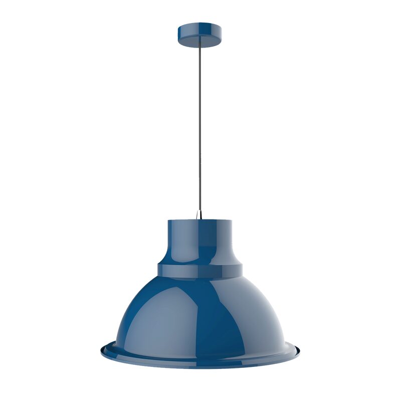 Suspension LOFT coloris gazoline 29 x 39 cm